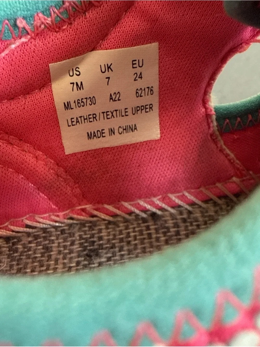 Merrell Kids Bare Steps H2O Chroma Water Shoes Pink Turquoise Size 7 Toddler